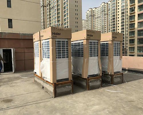 鑫之雲(yún)海港酒樓多聯(lián)機(jī)機(jī)房系統(tǒng)