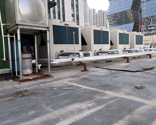 軍業(yè)集團-珠江港海鮮鉑金店空調(diào)機房系統(tǒng)1（制冷+過渡季節(jié)采暖）